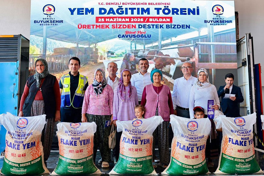 Denizli Buyuksehirin Yem Dagitiminda Ikinci Hafta Basladi 1