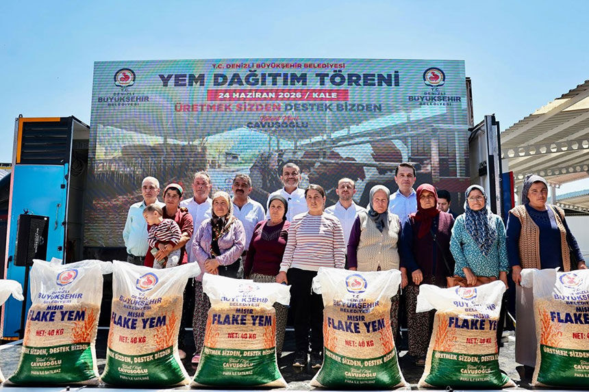Denizli Buyuksehirin Yem Dagitiminda Ikinci Hafta Basladi 2