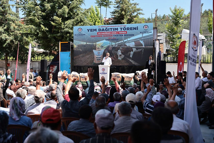 Denizli Buyuksehirin Yem Dagitiminda Ikinci Hafta Basladi 3
