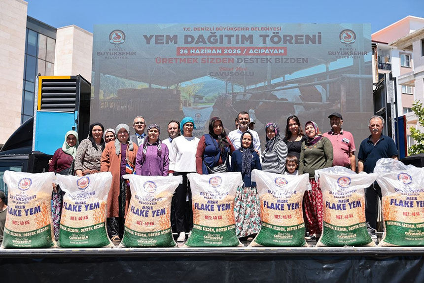 Denizli Buyuksehirin Yem Dagitiminda Ikinci Hafta Basladi 6