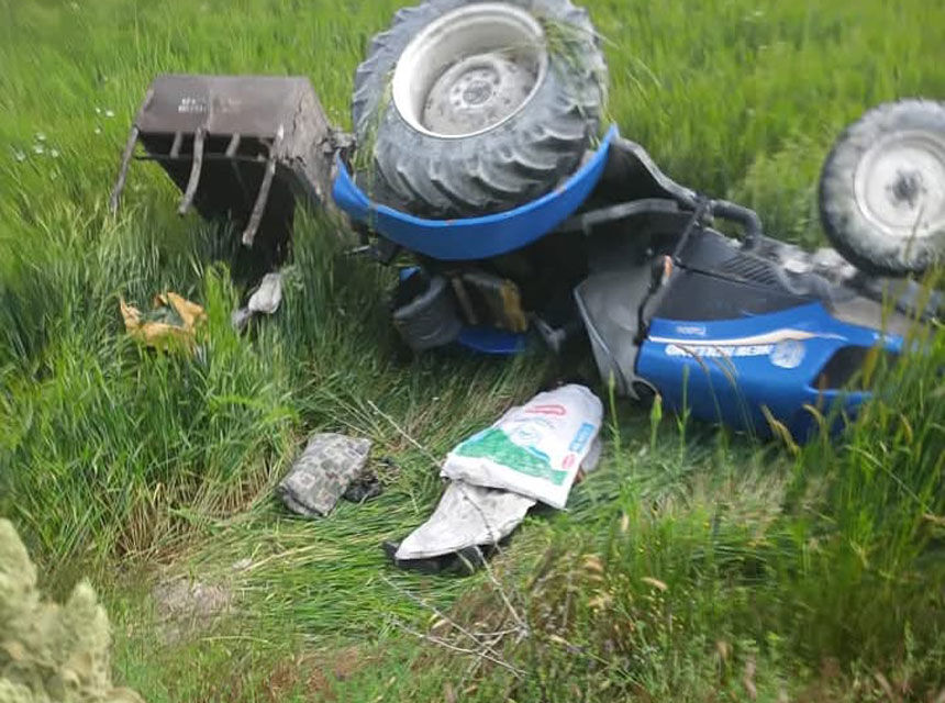 Denizli Cameli Kalinkoz Emekli Hizmetli Cemal Traktor Kazasi2
