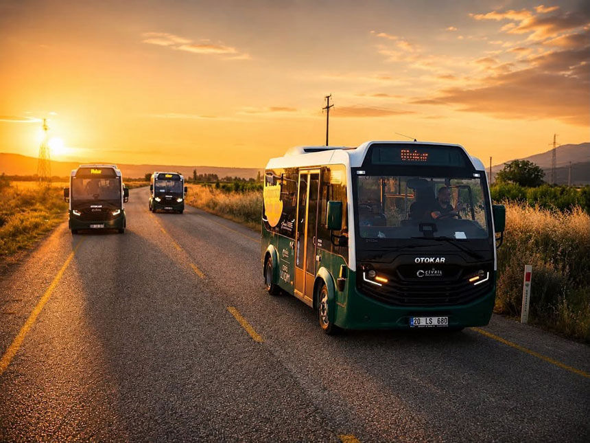 Denizli Civril Halk Otobusleri Sokaklarda Semih Dere1