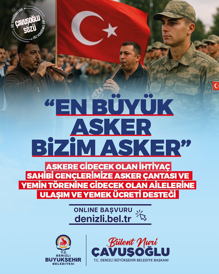 Denizlide En Buyuk Asker Bizim Asker Projesi Devam Ediyor 1