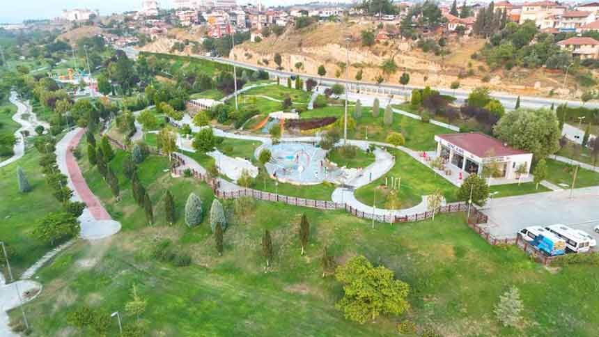 Merkezefendi Belediyesi Parklari Yaza Hazir 1