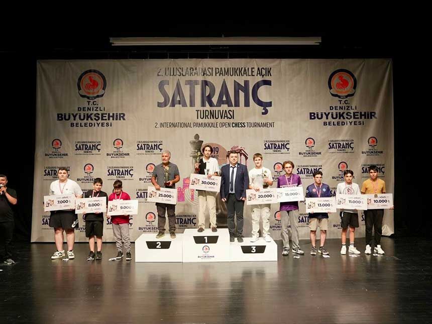 2 Uluslararasi Pamukkale Acik Satranc Turnuvasi Sampiyonlarini Buldu