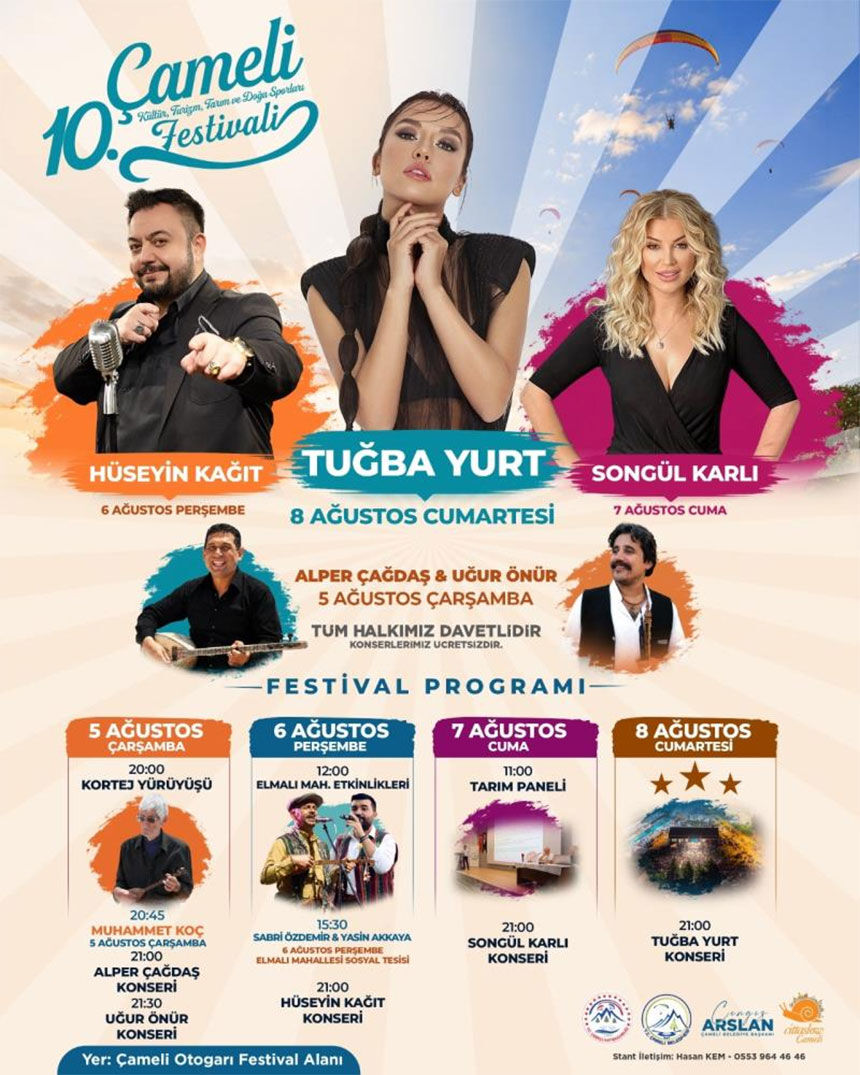 Cameli 10 Kultur Turizm Tarim Ve Doga Sporlari Festivaline Sayili Gunler Kaldi 1