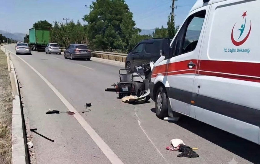 Denizli Acipayam Motosiklet Kazasi-1