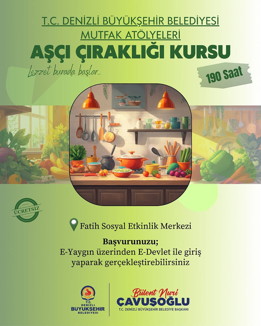 Denizli Buyuksehir Gelecegin Seflerini Yetistirecek 1