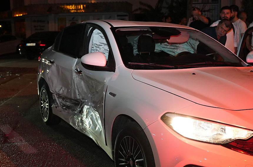 Denizlide Zincirleme Kaza Tali Yoldan Cikan Arac 5 Otomobili Birbirine Katti 4