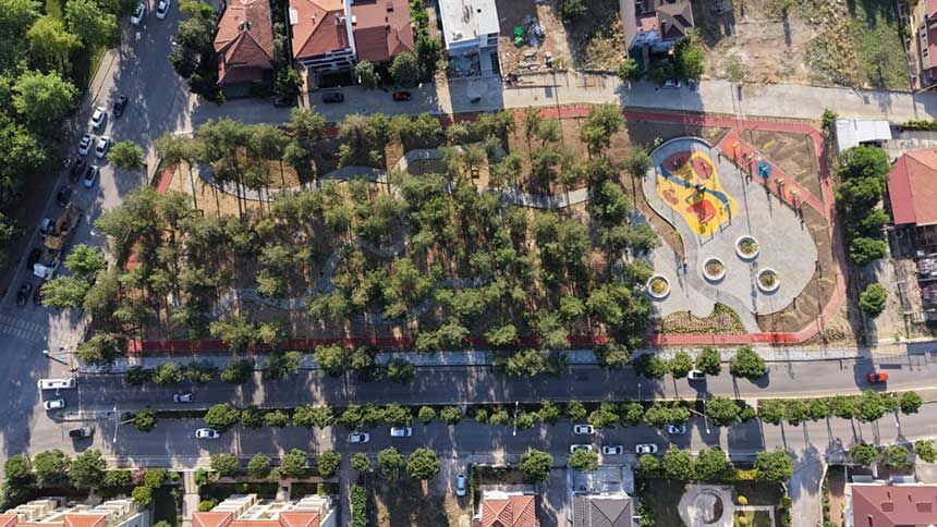 Yenisehir Mahallesindeki 7 Bin 670 Metrekarelik Park Yenilendi