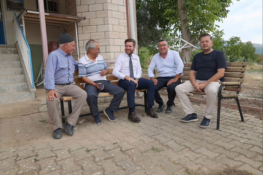 Baskan Tatik Baharlar Mahallesi Sakinleriyle Bulustu