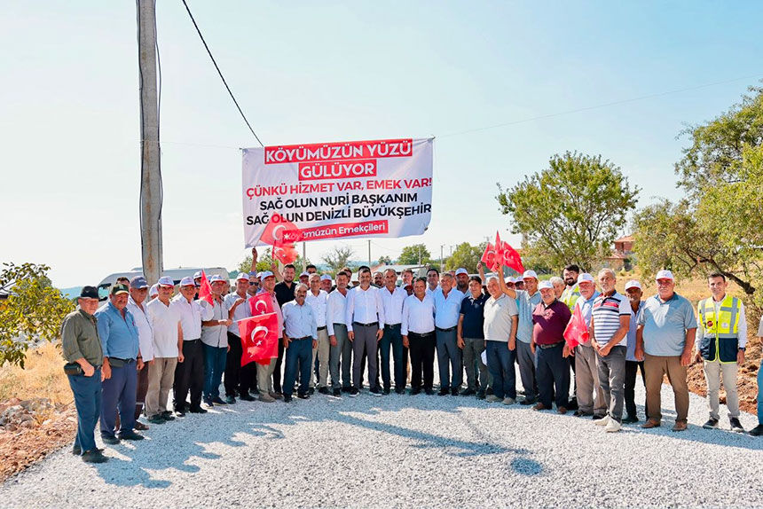 Denizli Buyuksehir Belediyesinden Cal Pamukkale Honaz Ve Guneye Dev Ulasim Yatirimi