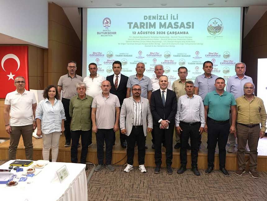 Denizli Tariminda Ortak Akil Donemi Denizli Ili Tarim Masasi Ilk Toplantisini Yapti 1