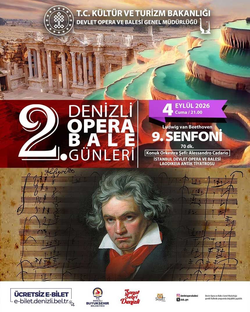 Laodikeiada Dev Sanat Soleni Beethovenin 9 Senfonisi Antik Tiyatroda Yankilanacak 1