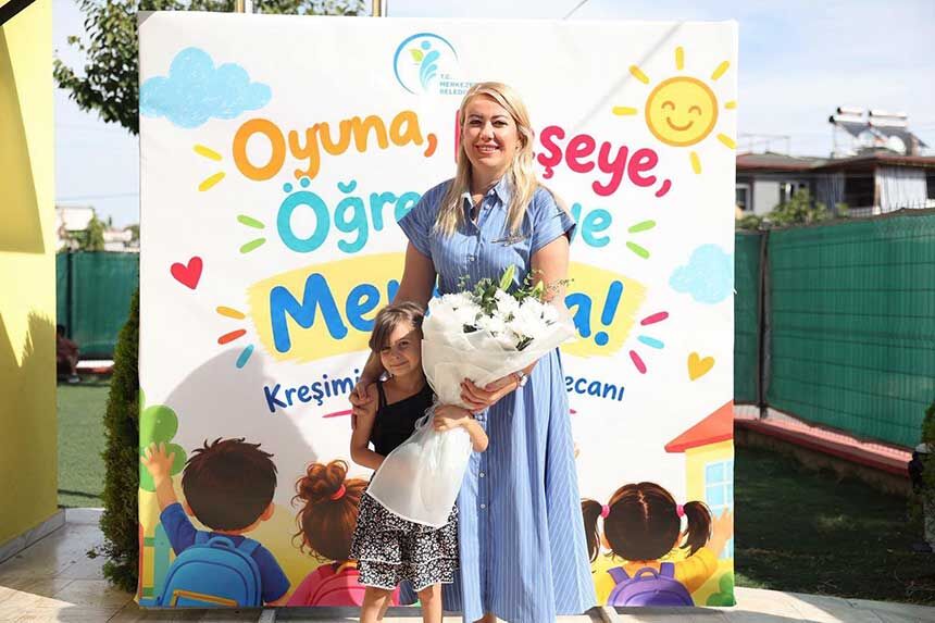 Baskan Seniz Dogan Minik Ogrencilerle Bulustu 2
