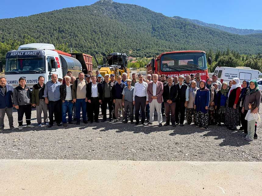 Camelinin Cevizli Mahallesinin Yeni Yollari Dualarla Acildi
