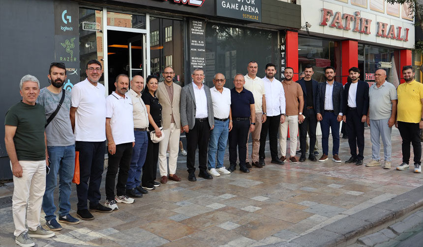 Denizli Ak Parti Istiklal Esnafi Ziyaret