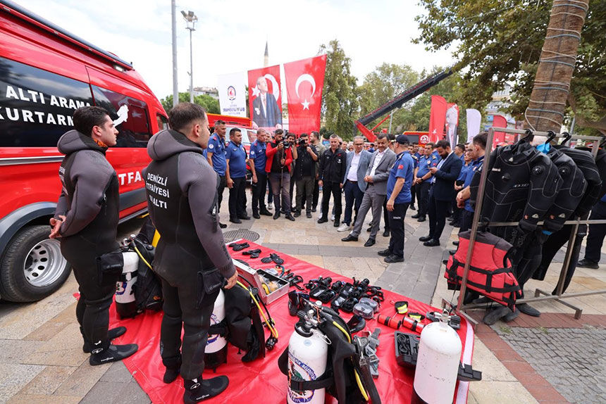 Denizli Buyuksehir Belediyesi Itfaiyesi 312 Yilini Kutladi 1