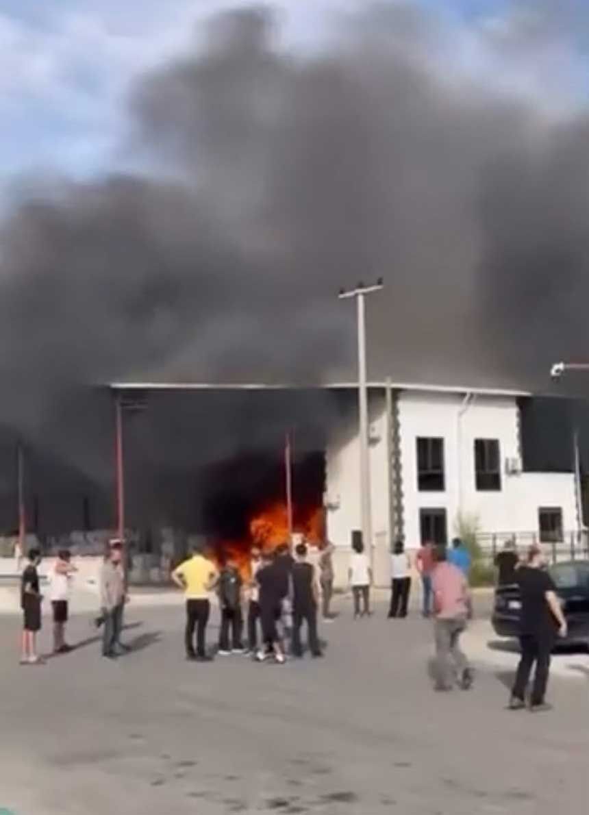 Denizli Merkezefendi Eskihisar Mahallesi Is Yeri Yangini 1