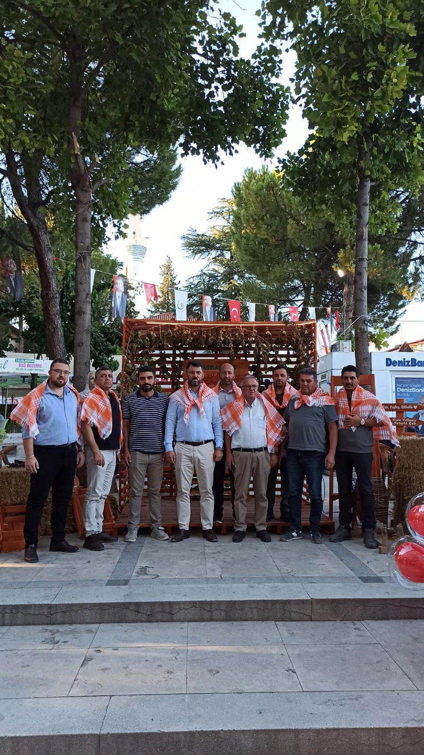Denizli Ticaret Borsasi Adayi Musa Yilanli Cal Bagbozumu Festivaline Katildi 4