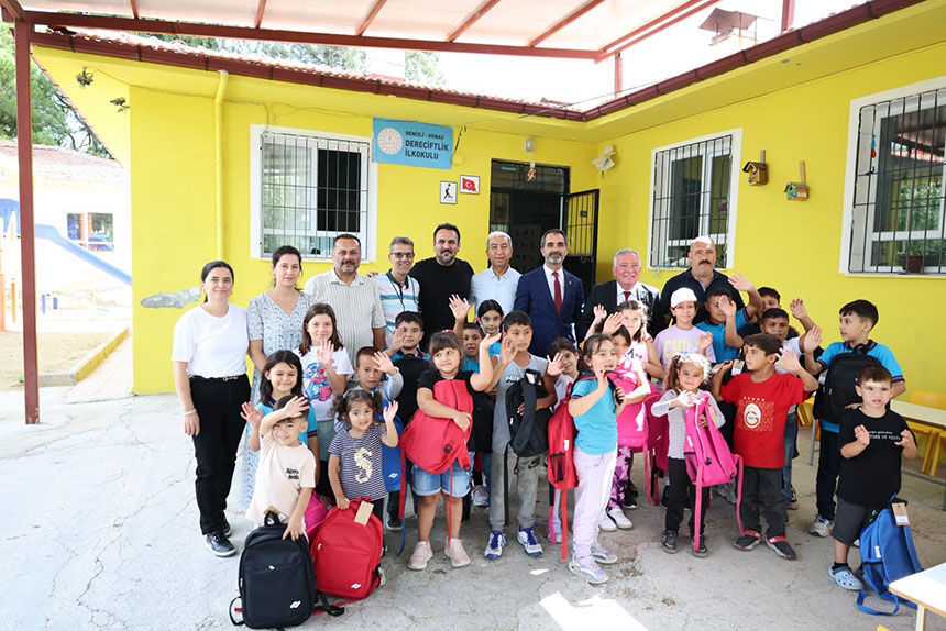 Honaz'da Miniklerin Yüzünü Güldüren Sürpriz