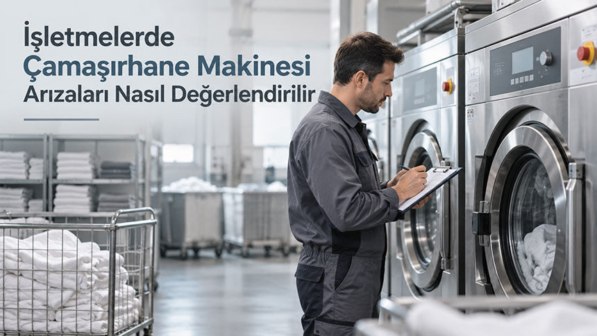 İşletmelerde Çamaşırhane Makinesi Arızaları Nasıl Değerlendirilir?