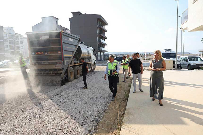 Merkezefendi Belediyesinden Sehir Hastanesi Yolu Asfalt Calismasi 3
