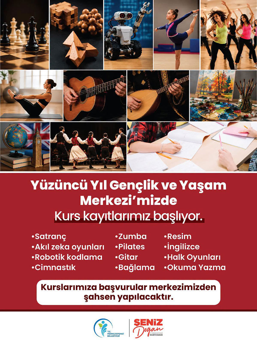 Merkezefendide 12 Farkli Bransta Kurs Heyecani