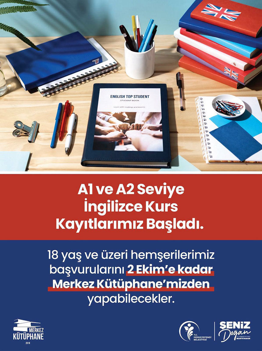 Merkezefendide Yabanci Dil Firsati Ucretsiz Ingilizce Kursu Kayitlari Basladi 1
