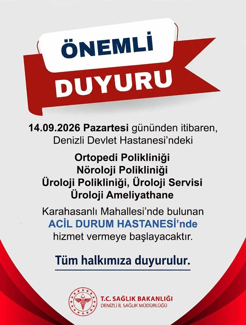 O Poliklinikler Acil Durum Hastanesine Tasiniyordi 1