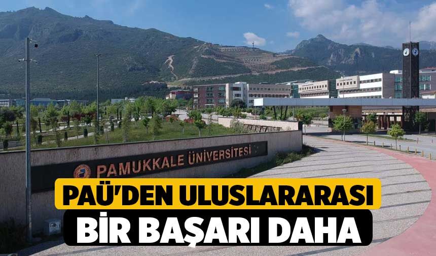PAÜ'den Uluslararası Bir Başarı Daha