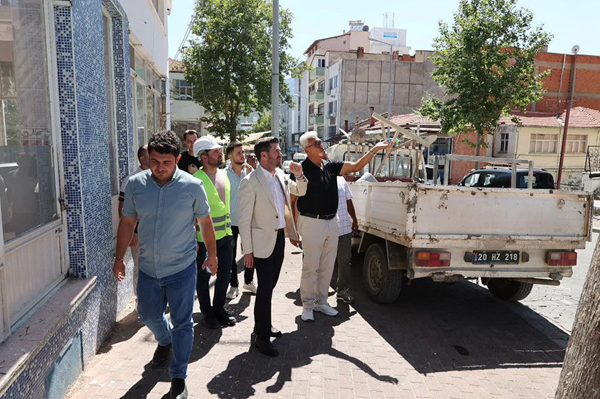 Tavas Belediye Baskani Kadir Tatiktan Altyapi Ve Sevgi Eli Binasi Incelemesi 3