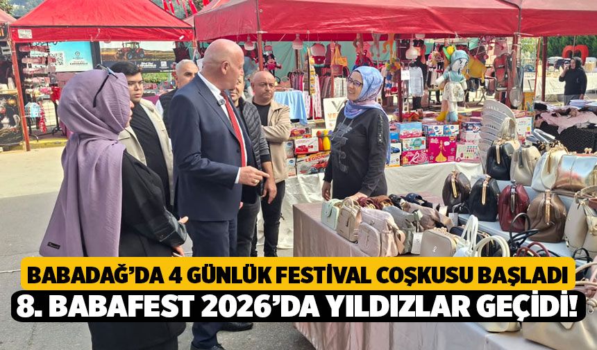 Babadağ’da 4 Günlük Festival Coşkusu Başladı: 8. Babafest 2026’da Yıldızlar Geçidi!