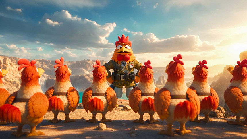 Denizli Horozu Turkiyenin Ilk Yapay Zeka Animasyon Filminde Rol Aldi 1