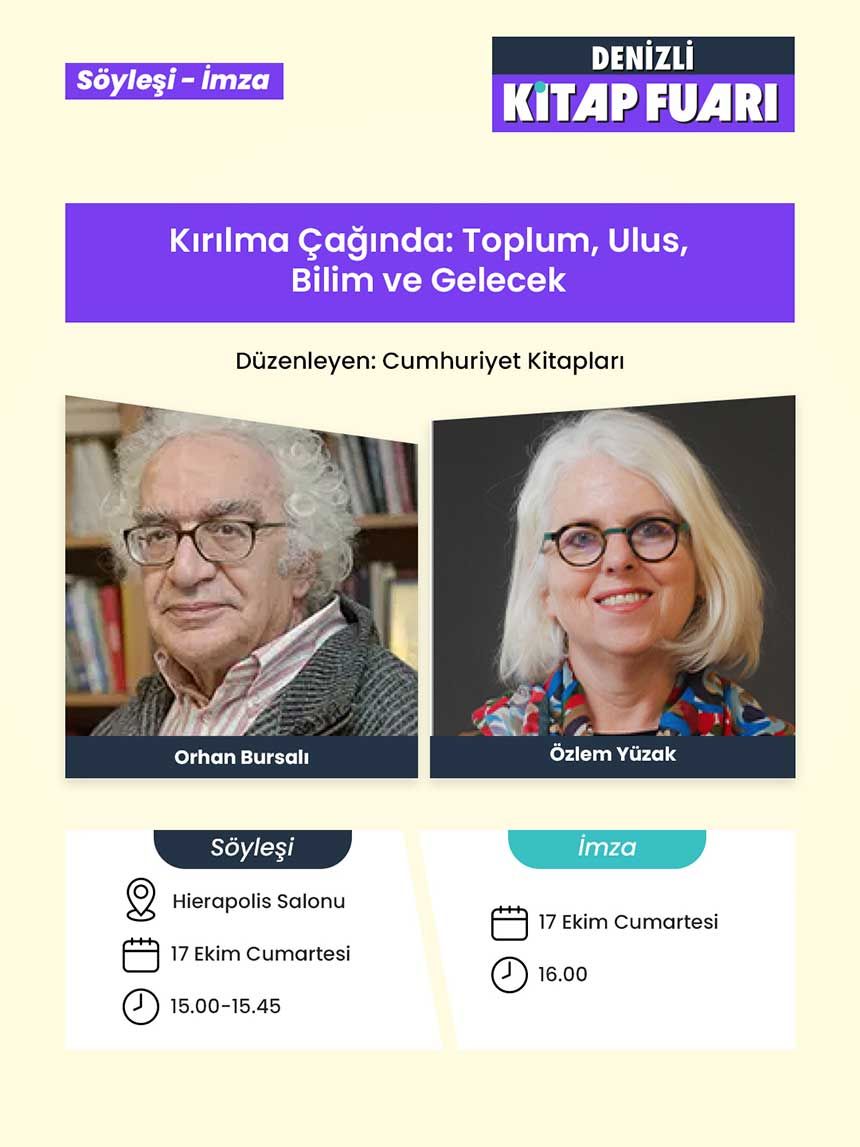 Edebiyatın Kalbi Denizli’de Atacak, Murathan Mungan’dan Sinan Meydan’a Dev İsimler Kitap Fuarı’nda!