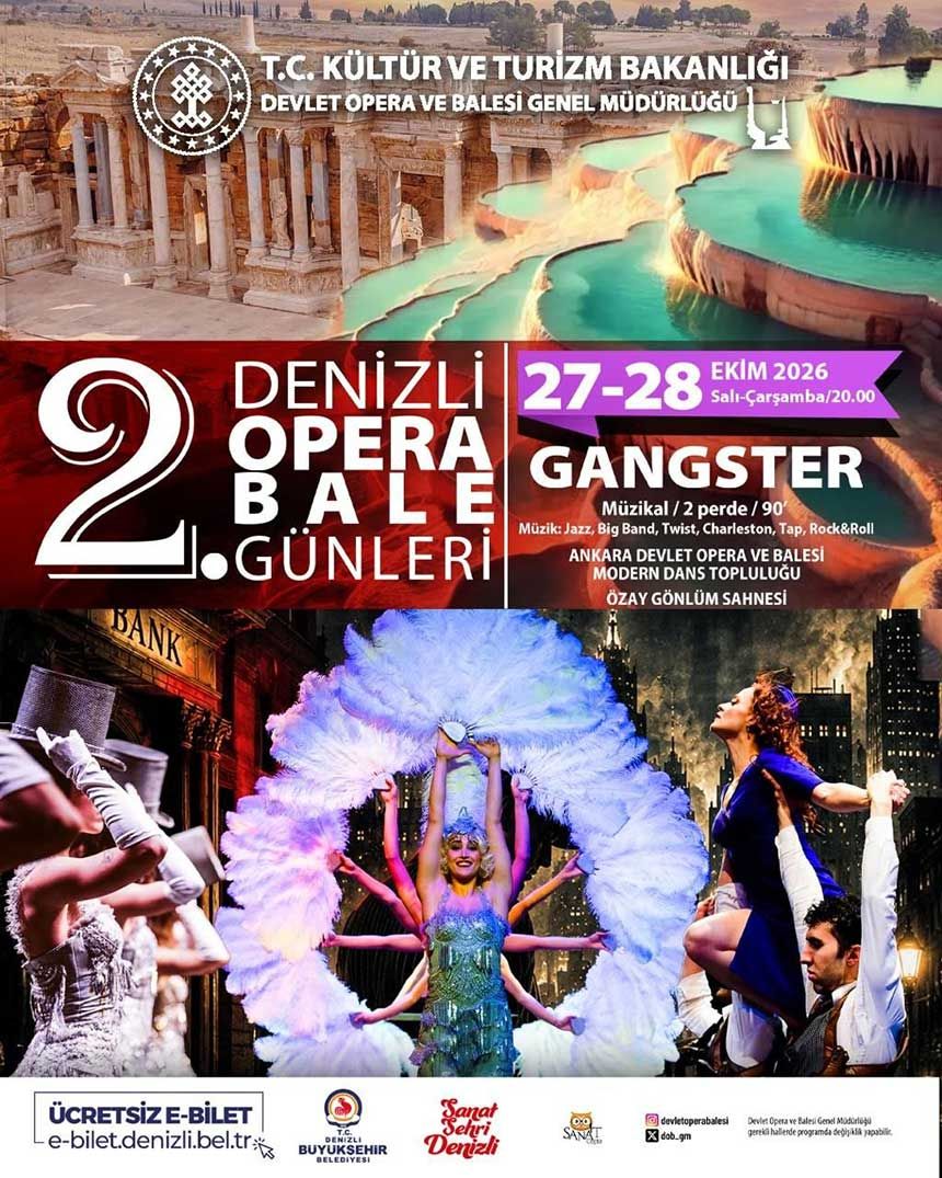 “Gangster” müzikali Denizli’de sahneleniyor