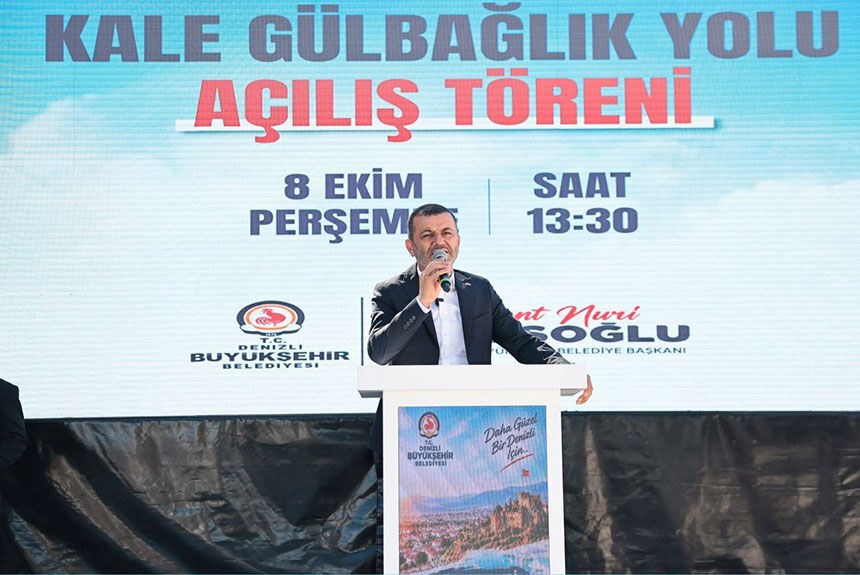 Kalede 14 Kilometrelik Cile Bitti Baskan Cavusoglu Gulbaglik Yolunu Torenle Acti 1