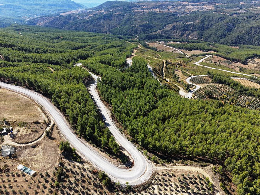 Kalede 14 Kilometrelik Cile Bitti Baskan Cavusoglu Gulbaglik Yolunu Torenle Acti 4
