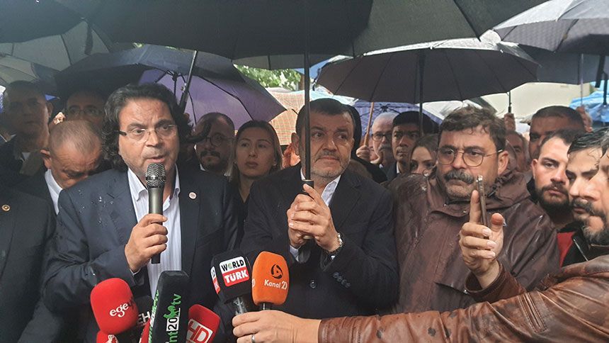 Merkezefendi Belediyesi Onunde Seniz Dogana Destek Eylemi 2