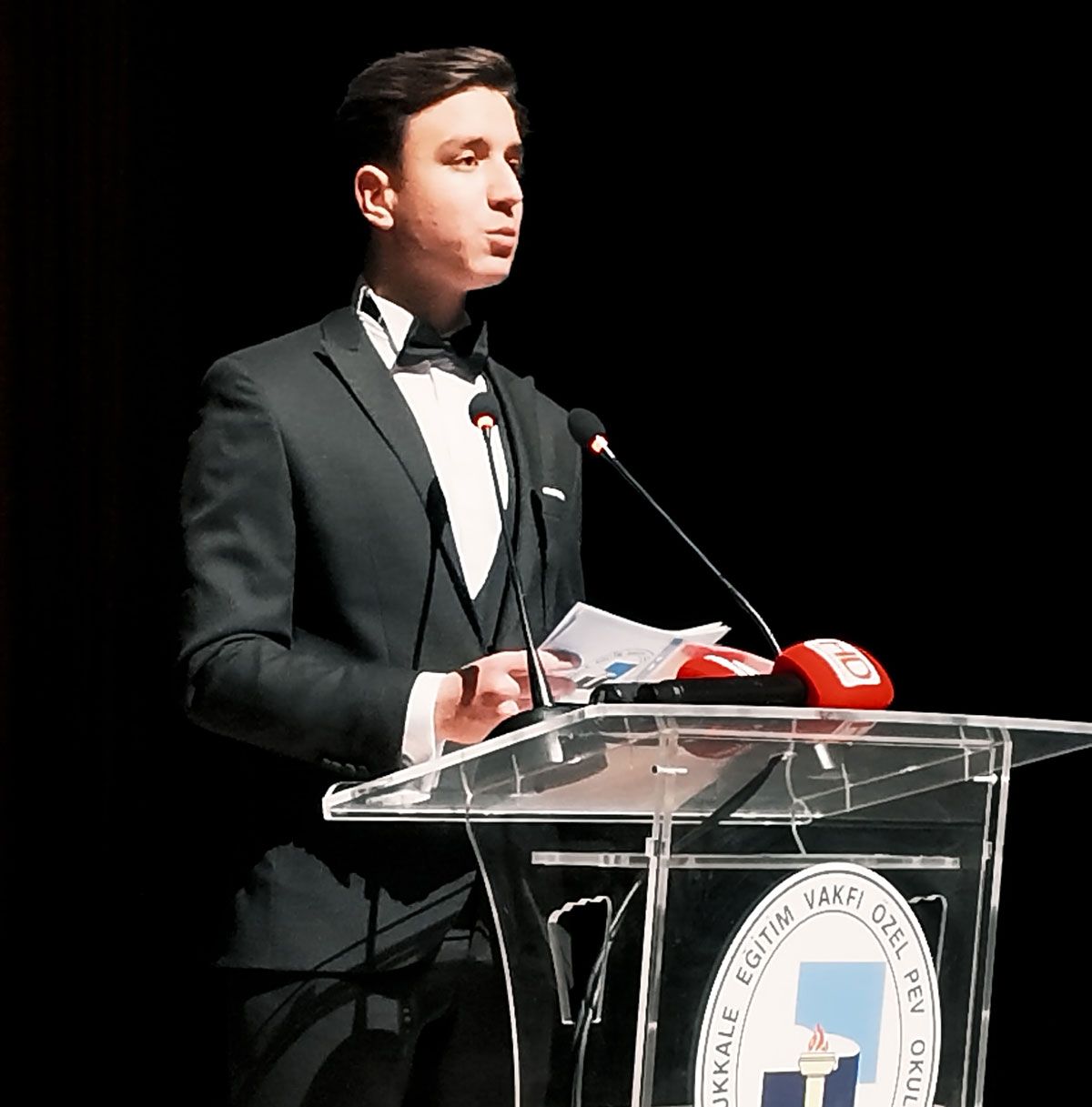 Pev Okullarindan 103 Yila Ozel Hur Gosterisi Anitkabirde Dalgalanan Bayrak Denizliye Geldi2