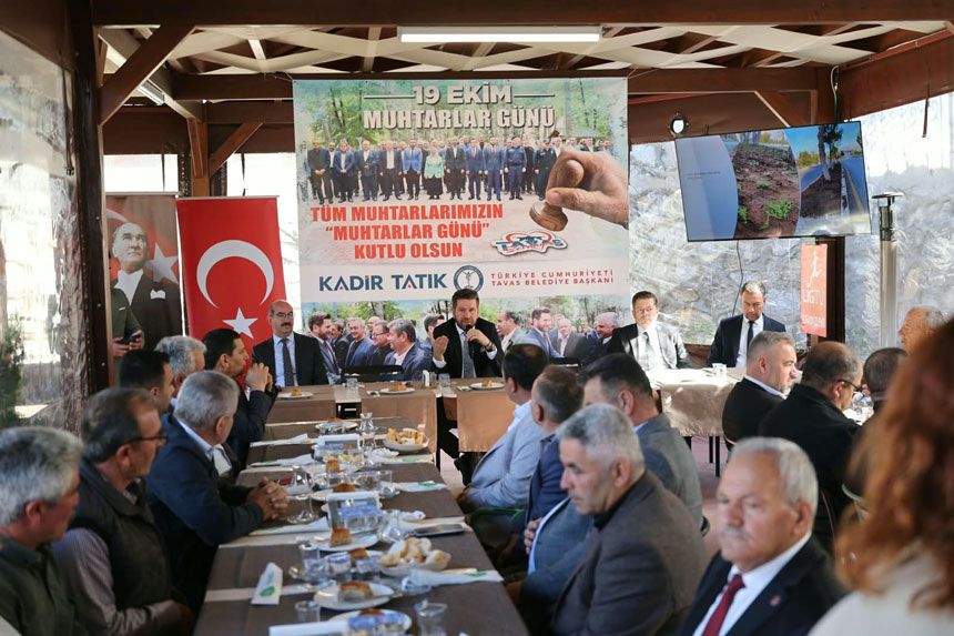 Tavas Belediye Baskani Tatiktan 19 Ekim Muhtarlar Gunu Programi3